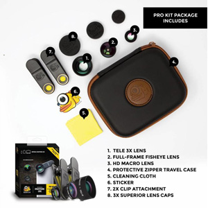 Black Eye Pro Kit en Wide Angle HD