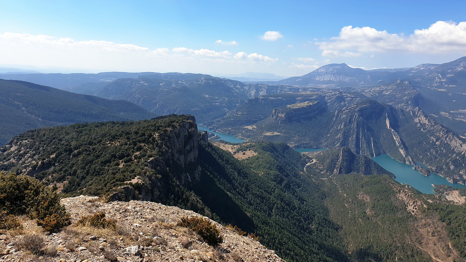 Spectaculaire uitzichten vanaf Pla de Busa