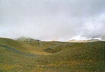 de asfaltzijde, op ongeveer 2700m, foto: Dennis waterman