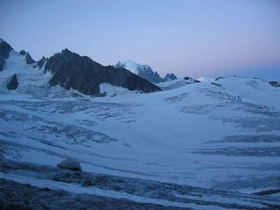 Ochtendlicht, Les Pastels du Glacier
