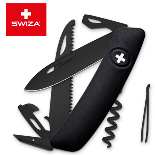 Swiza D05 AB black zakmes