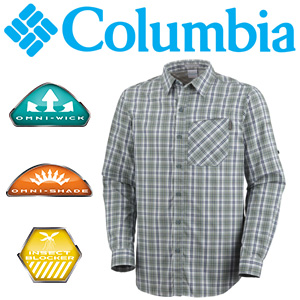 Columbia Men's Insect Blocker Plaid Long Sleeve Shirt