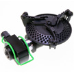 Opgevouwen neemt de Crux slechts 84x57x31mm aan ruimte in.