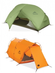 MSR Hubba Hubba HP en MSR Dragontail weerstaan weer en wind