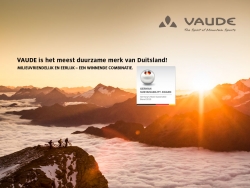 VAUDE is Duitslands meest duurzame merk