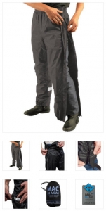 Mac in a Sac nu ook beschikbaar als Full Zipper Regenbroek