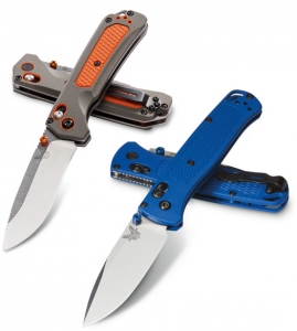 Vederlichte Benchmade Bugout en Grizzly Ridge met extra grip