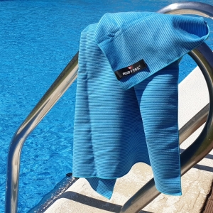 Lichtgewicht Rubytec Marlin Deluxe Compact Towels voor zwembad, outdoor en gym