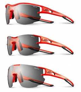 Julbo Segment-serie breed inzetbaar dankzij (fotochromische) REACTIV performance lenzen
