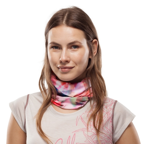De BUFF Coolnet UV+ is ademend, zacht, volledig naadloos, ultralicht, comfortabel en verkoelend