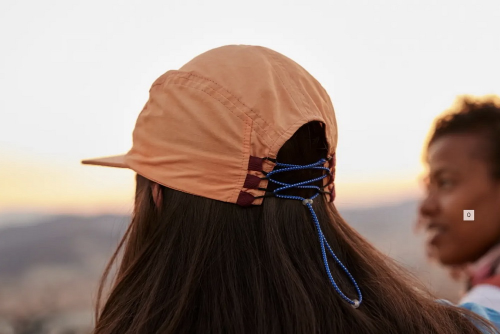BUFF's 5-panel Cap met UPF 50 gecertificeerde zonbescherming