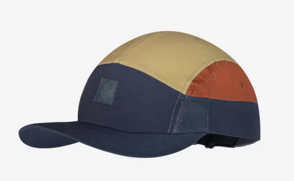 BUFF's 5-panel Cap met UPF 50 gecertificeerde zonbescherming