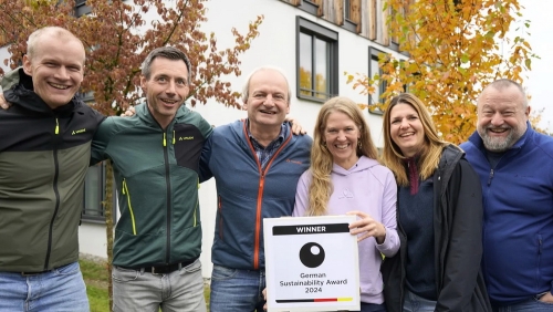 Duitse Duurzaamheidsprijs voor 50e verjaardag VAUDE