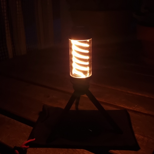 Rubytec Sphere Light brengt sfeerlicht in de tent