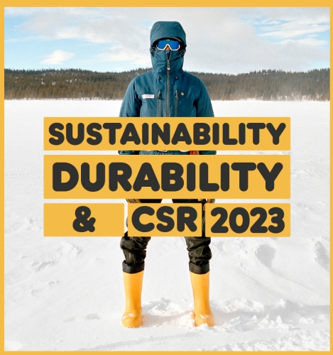 Duurzaamheids- en CSR-samenvatting 2023 van Fjallraven