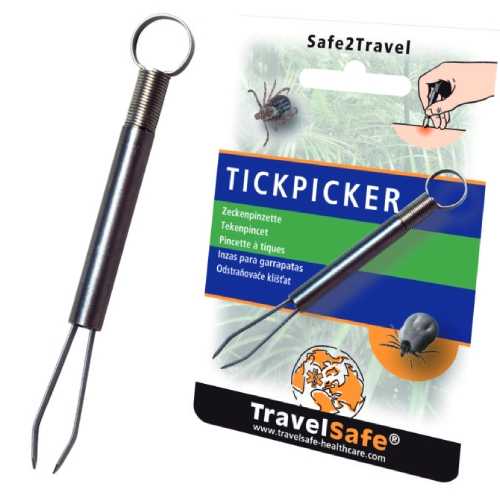 Geen enkele teek ontkomt aan de TravelSafe Tickpicker