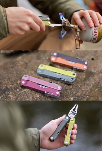 Leatherman Rebar nu ook in natuurlijke kleuren verkrijgbaar
