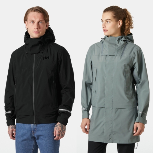 Helly Hansens nieuwe regenkleding biedt stadsforenzen stijlvolle bescherming