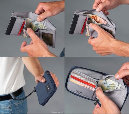 Pacsafe RFIDsafe-wallets bieden bescherming en gemak voor elke reis