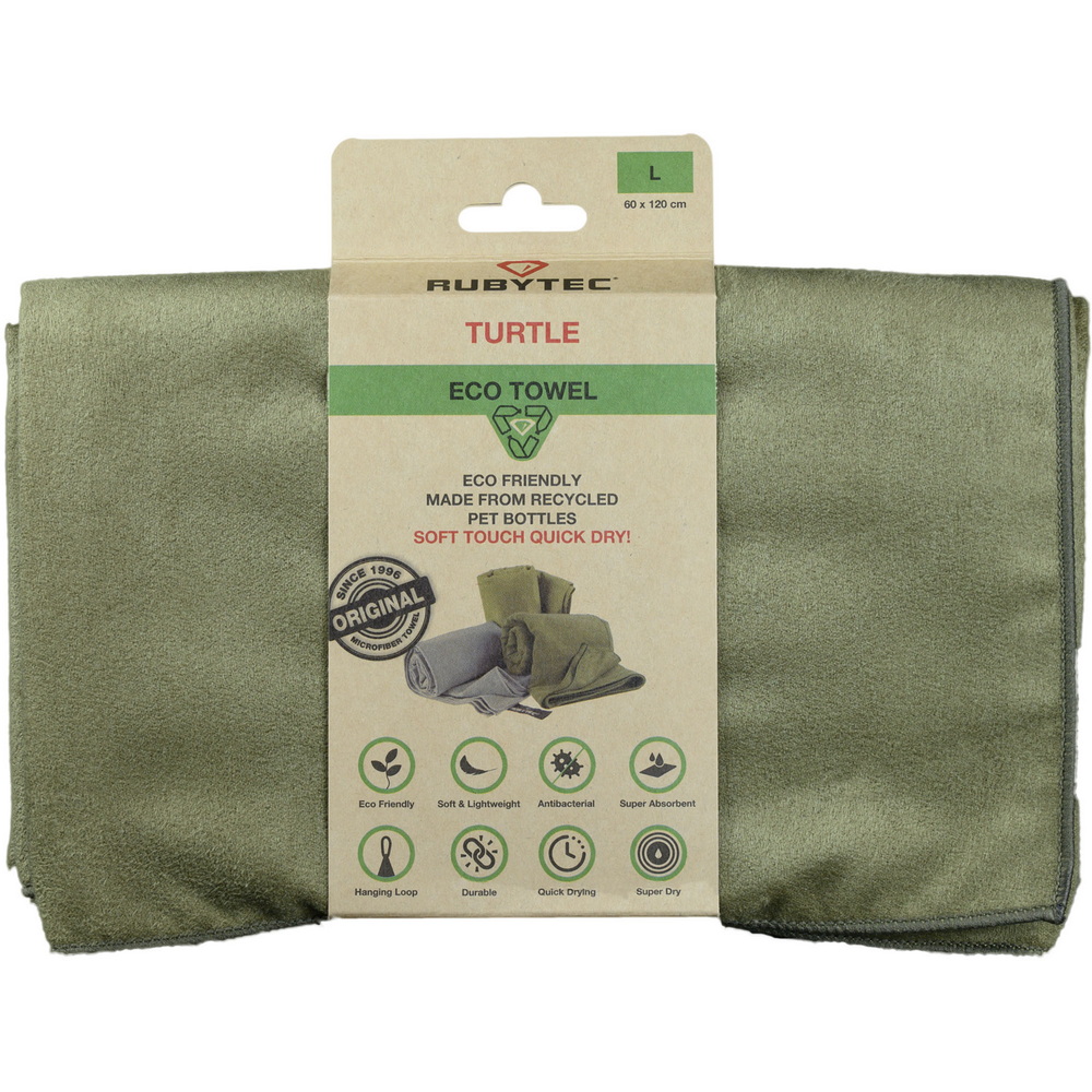 Rubytec Turtle ECO Towel combineert comfort met milieubewust reizen