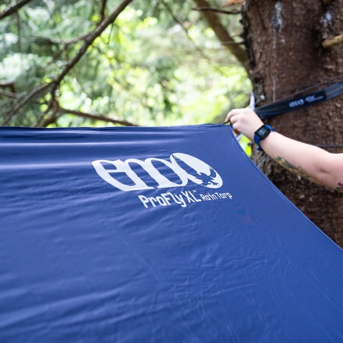 ENO-tarps bieden veelzijdige beschutting, ook los van de hangmat