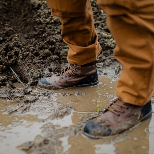 Carhartt Detroit Rugged Flex Waterproof S3 biedt langdurig comfort tijdens het werken in de bossen