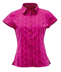 Elegante trekkingblouse VAUDE pineta met hoge uv-beschermingsfactor