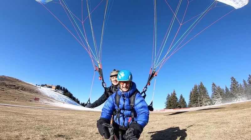 Is paragliding de oplossing voor een leven lang happy hiking?